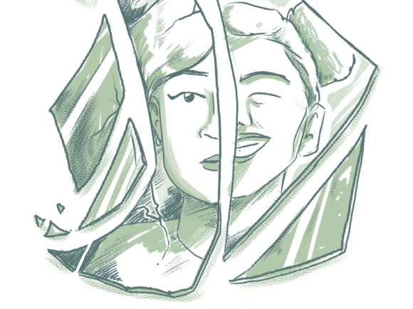  Pe cine vezi când te uiți în oglindă?